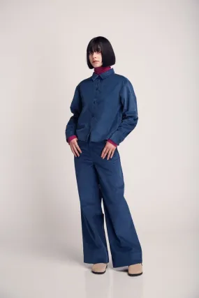 Lires Blue Corduroy Pants Suite13