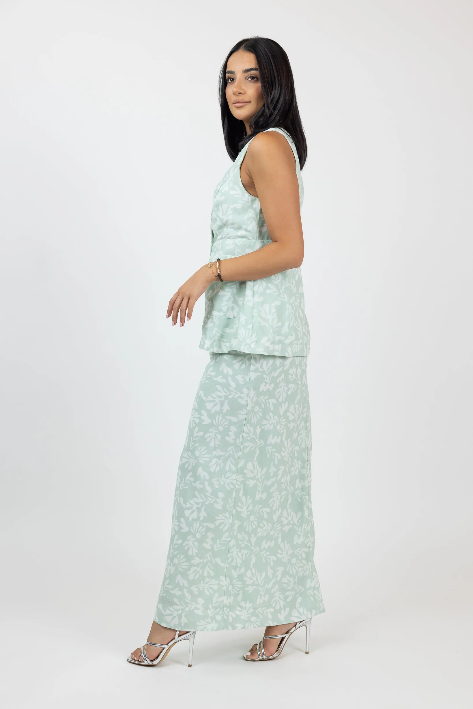 Liyana Linen Skirt