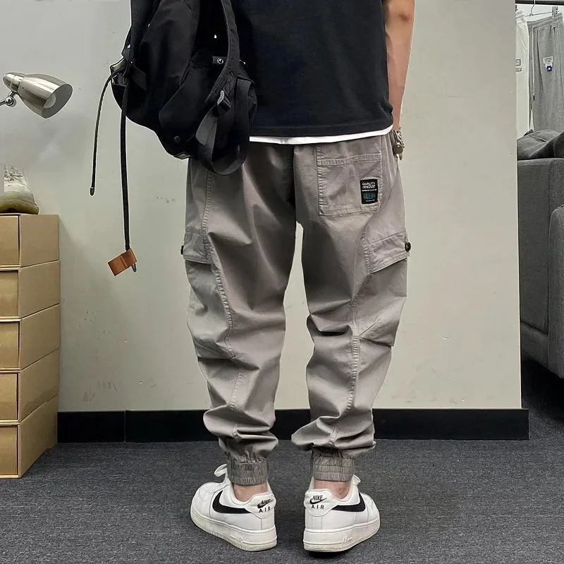 Loose Joggers Streetwear Cargo Pants Men Clothing Casual Trousers