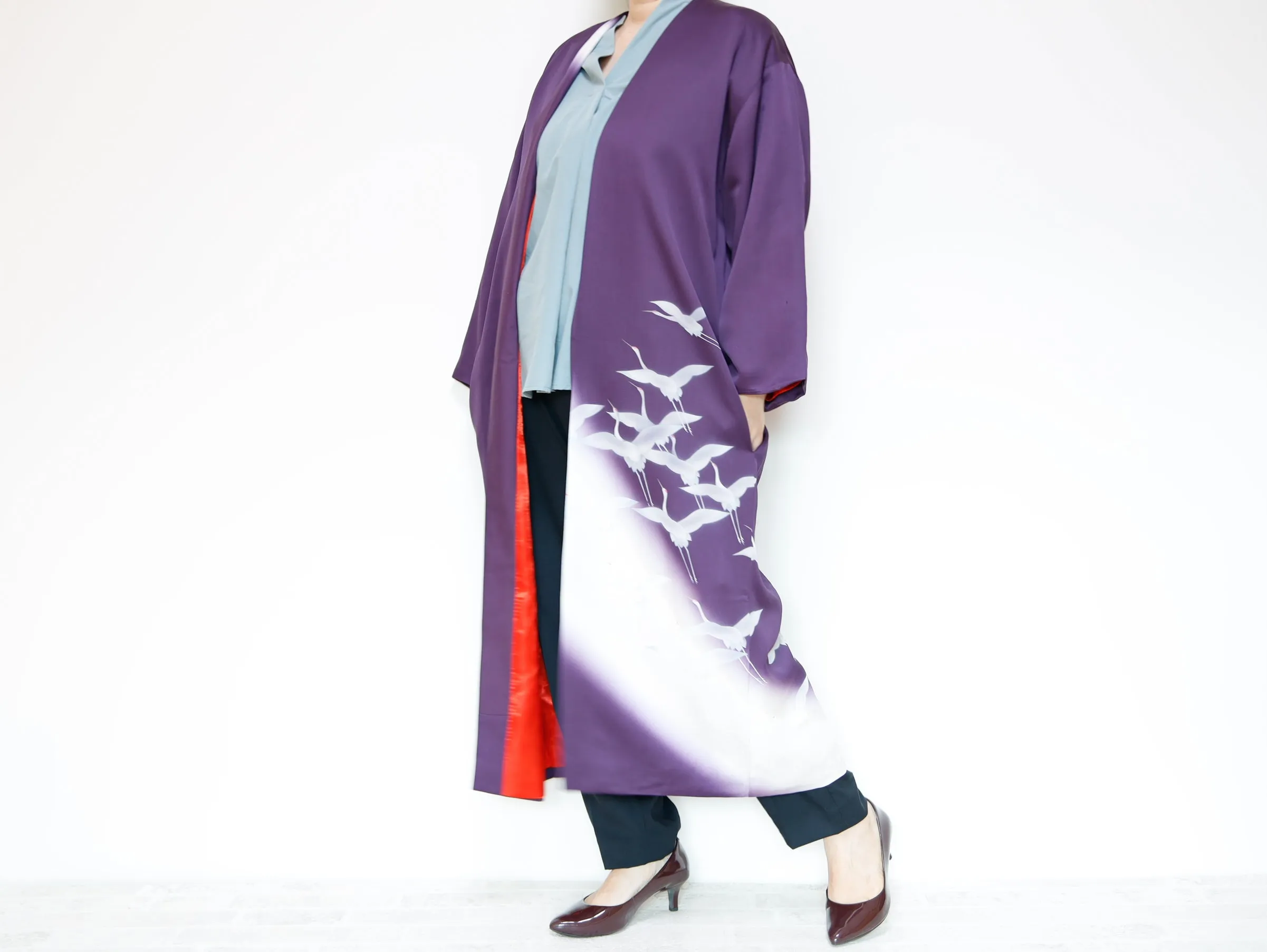 <J06-025> KIMONO Long Jacket