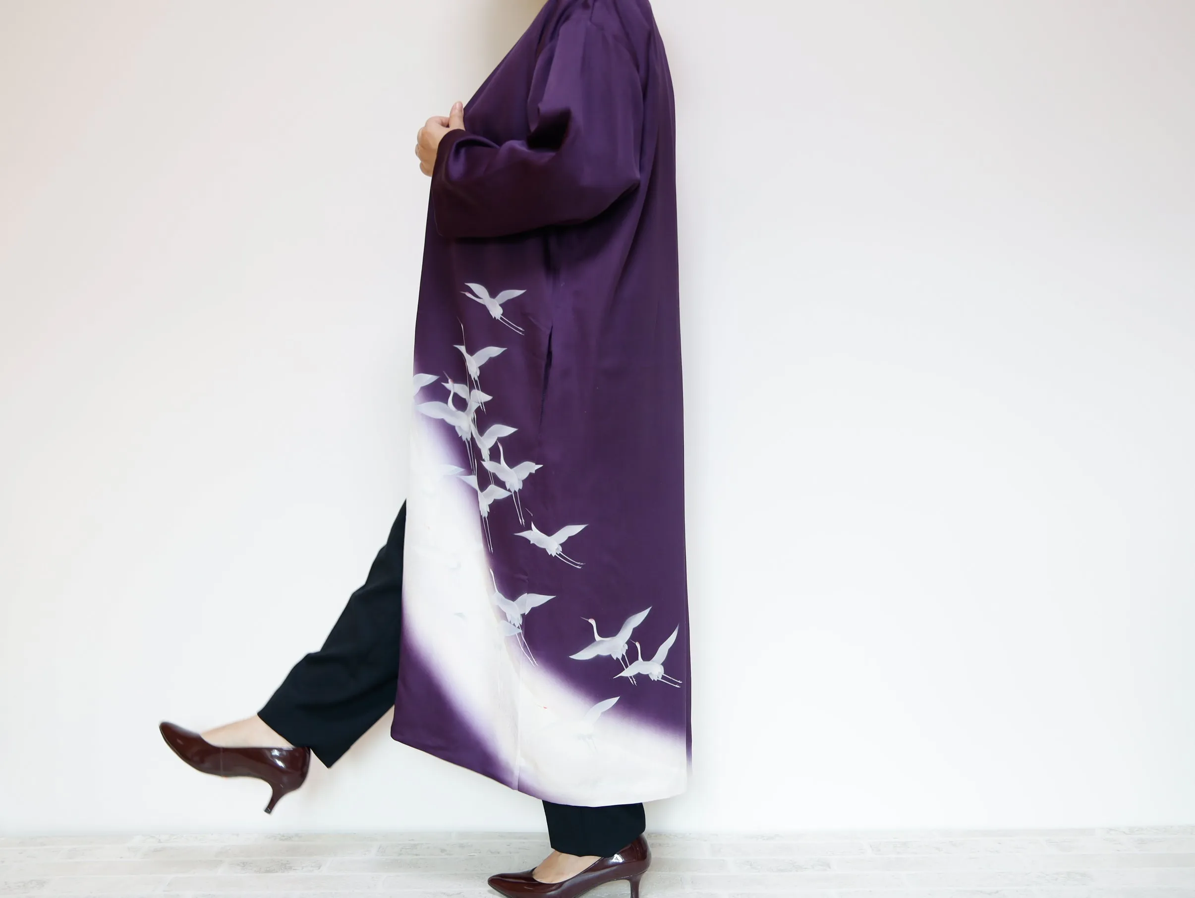 <J06-025> KIMONO Long Jacket