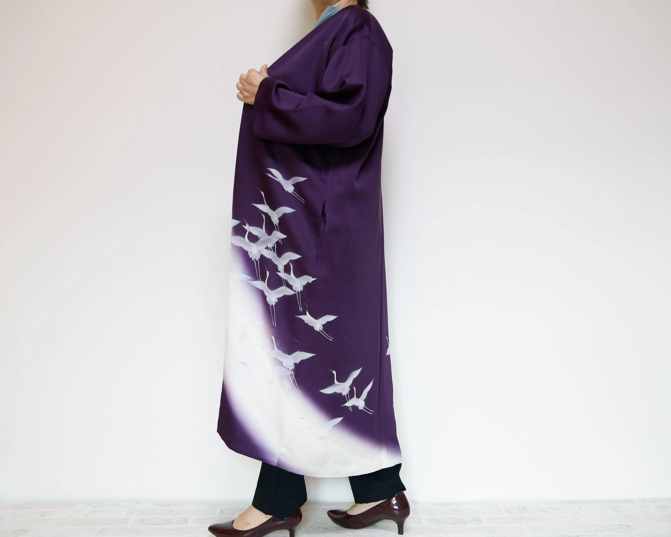 <J06-025> KIMONO Long Jacket