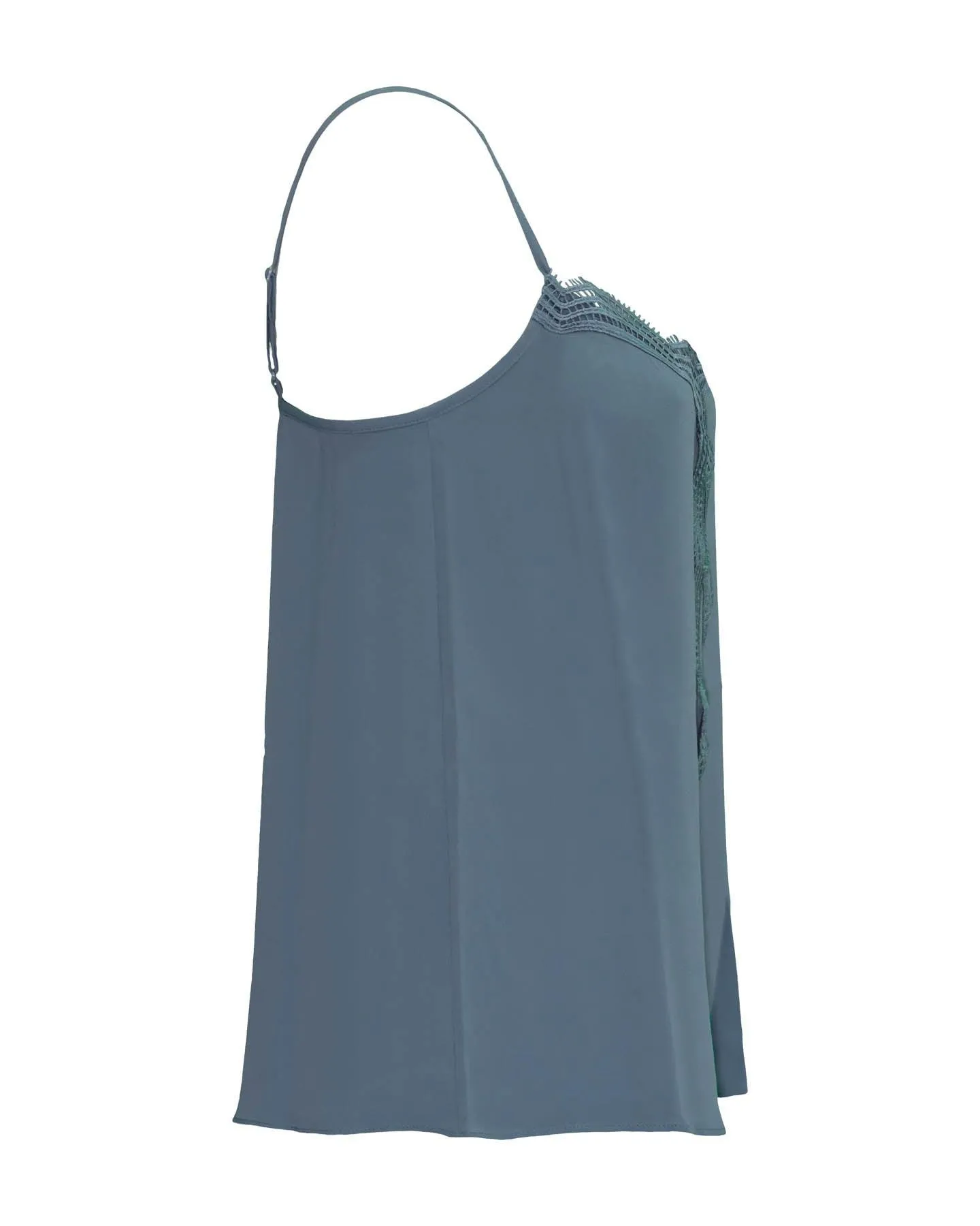 Luisa Cerano Spagetti Strap Silk Blend Camisole