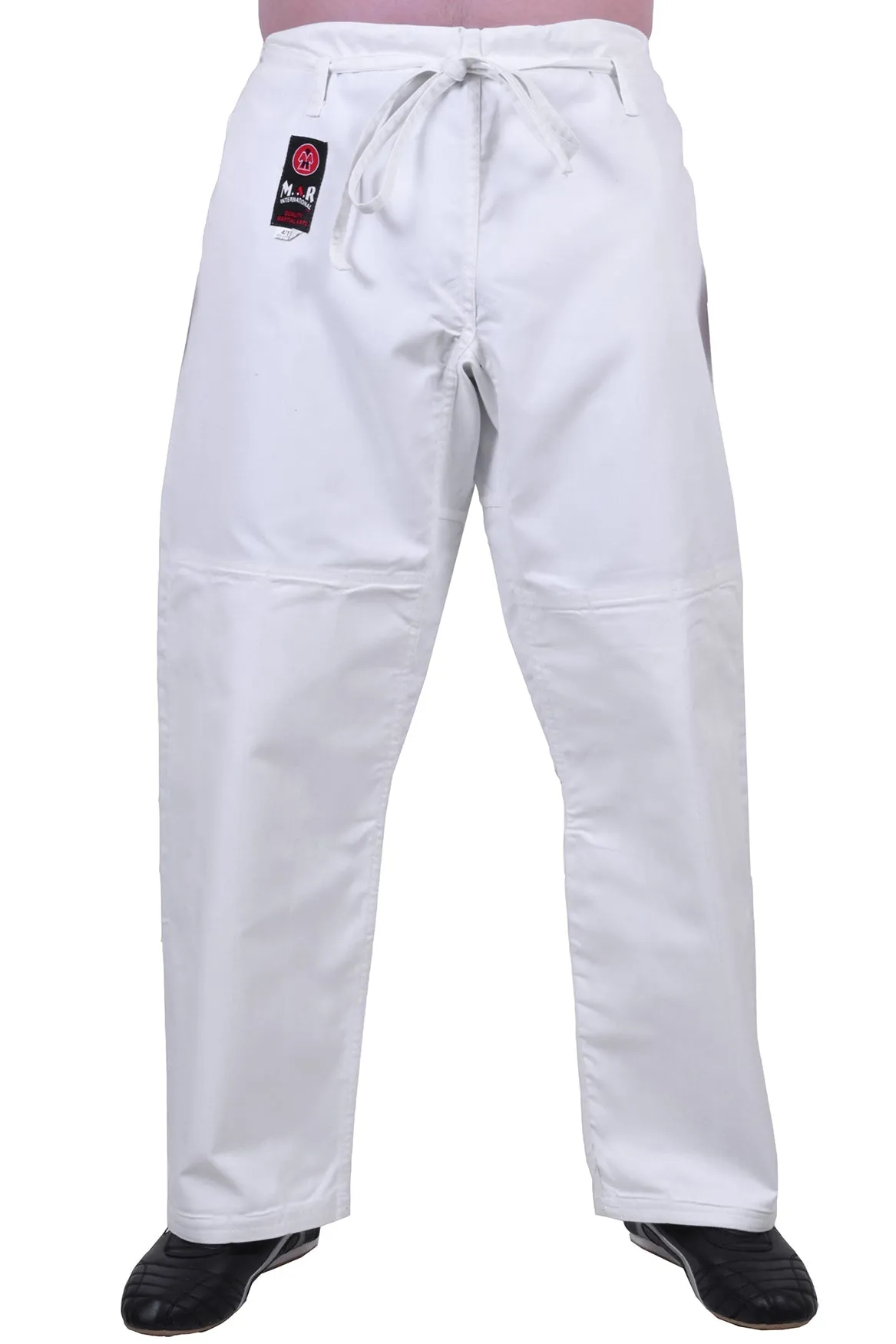 MAR-031A | White JudoTrousers