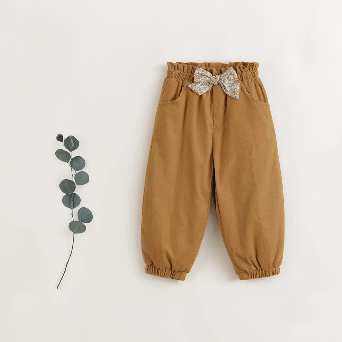 MARC & JANIE Girls Loose Corduroy Pants 231996