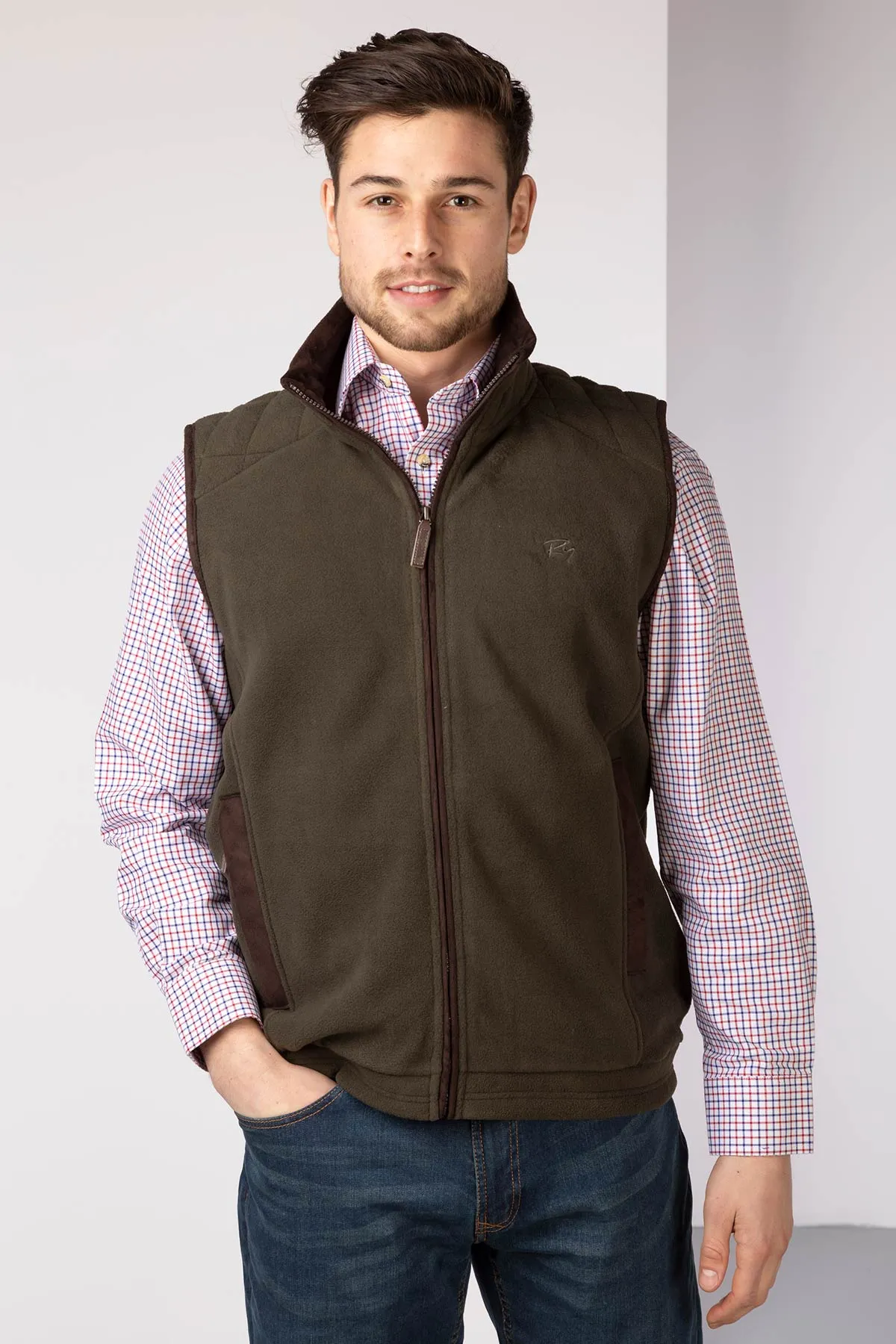 Men's Fleece Gilet - Gembling