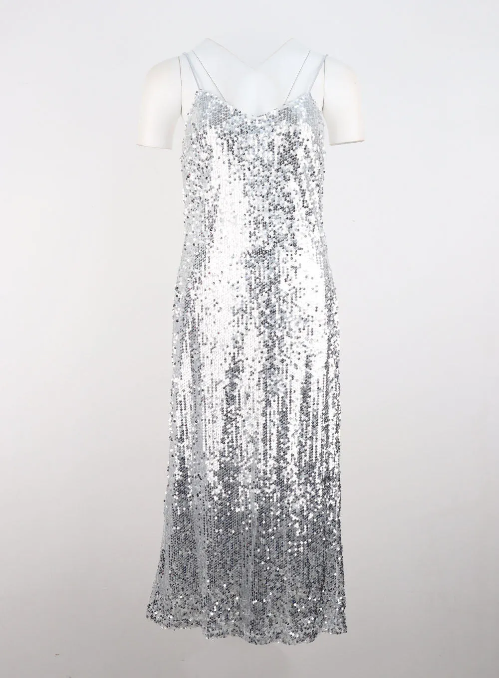 Metallic Slip Dress IO310