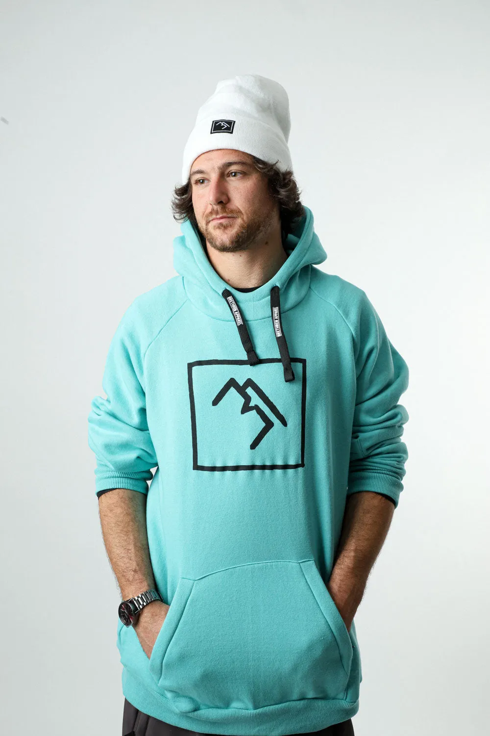 M.G. Snowboard Hoodie - Aloe Green