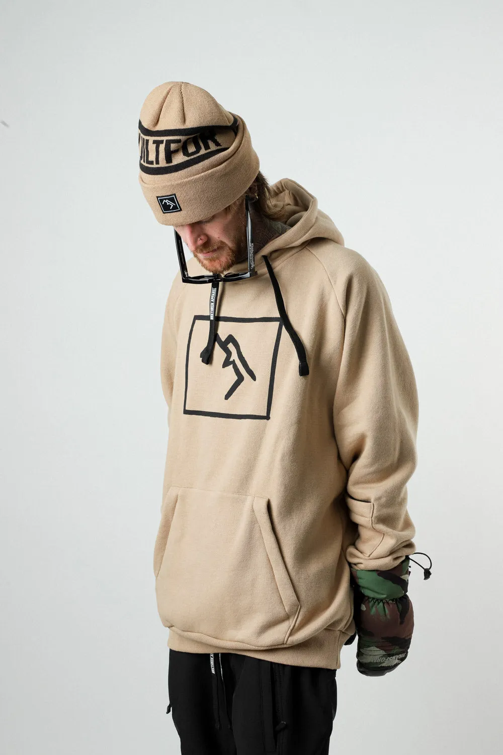 M.G. Snowboard Hoodie - Dunes Beige