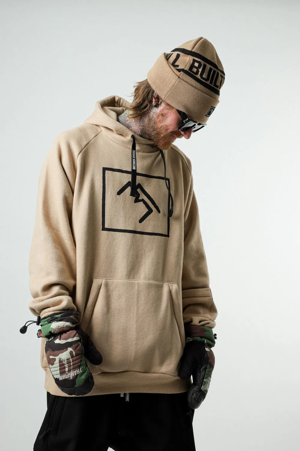 M.G. Snowboard Hoodie - Dunes Beige