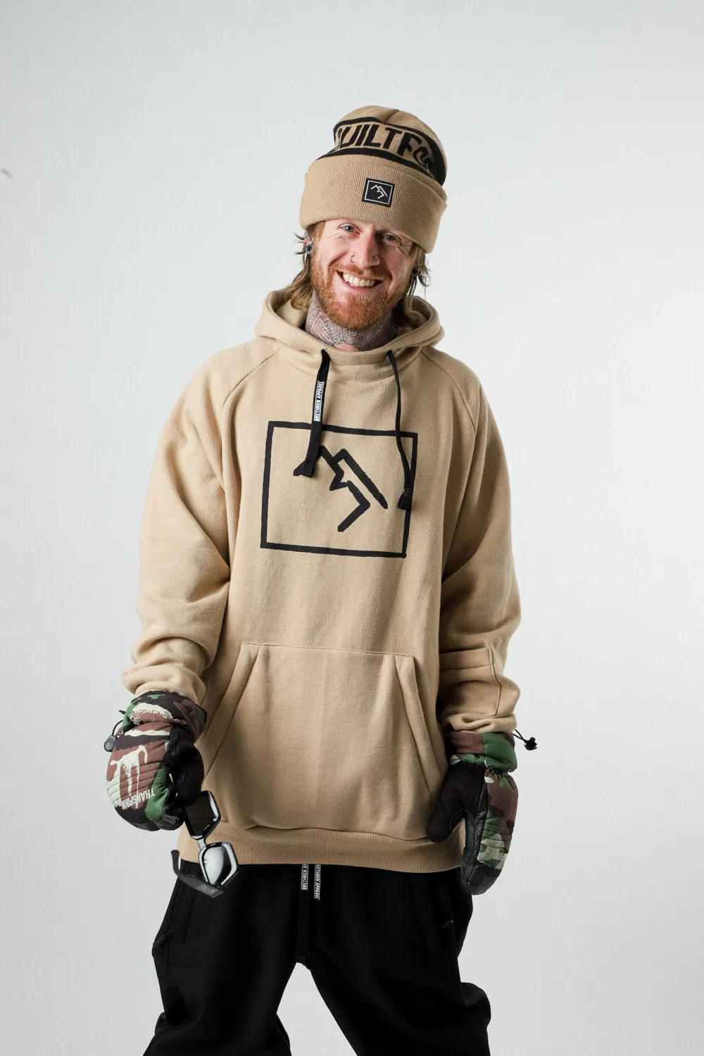 M.G. Snowboard Hoodie - Dunes Beige