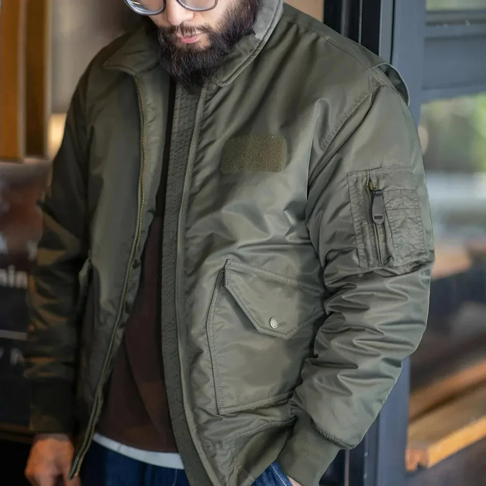 Military Style CWU-45P Bomber Jackets for Men - Thickened Coat