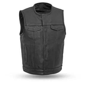 MKL - Cluso Men's Motorcycle Leather Vest