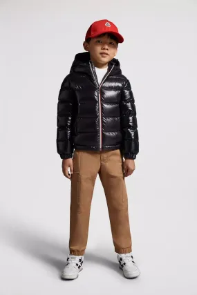 Moncler Enfant Boys Down Padded New Aubert Jacket in Black