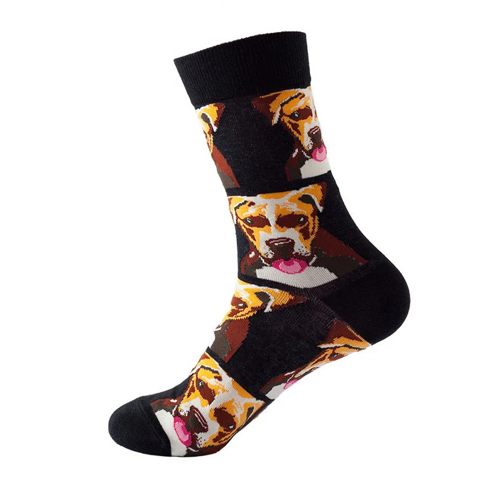 Mox JT Cotton Cute Tube Socks for Autumn and Winter