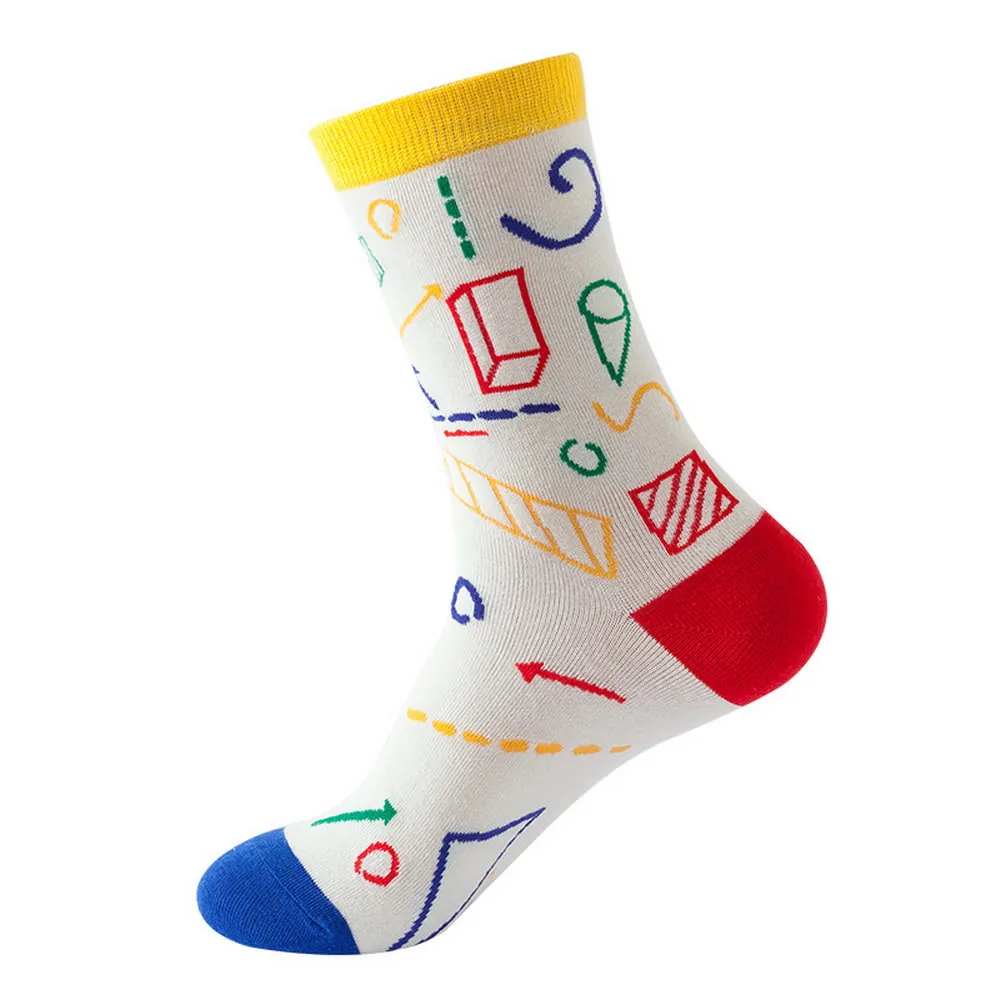 Mox JT Cotton Cute Tube Socks for Autumn and Winter