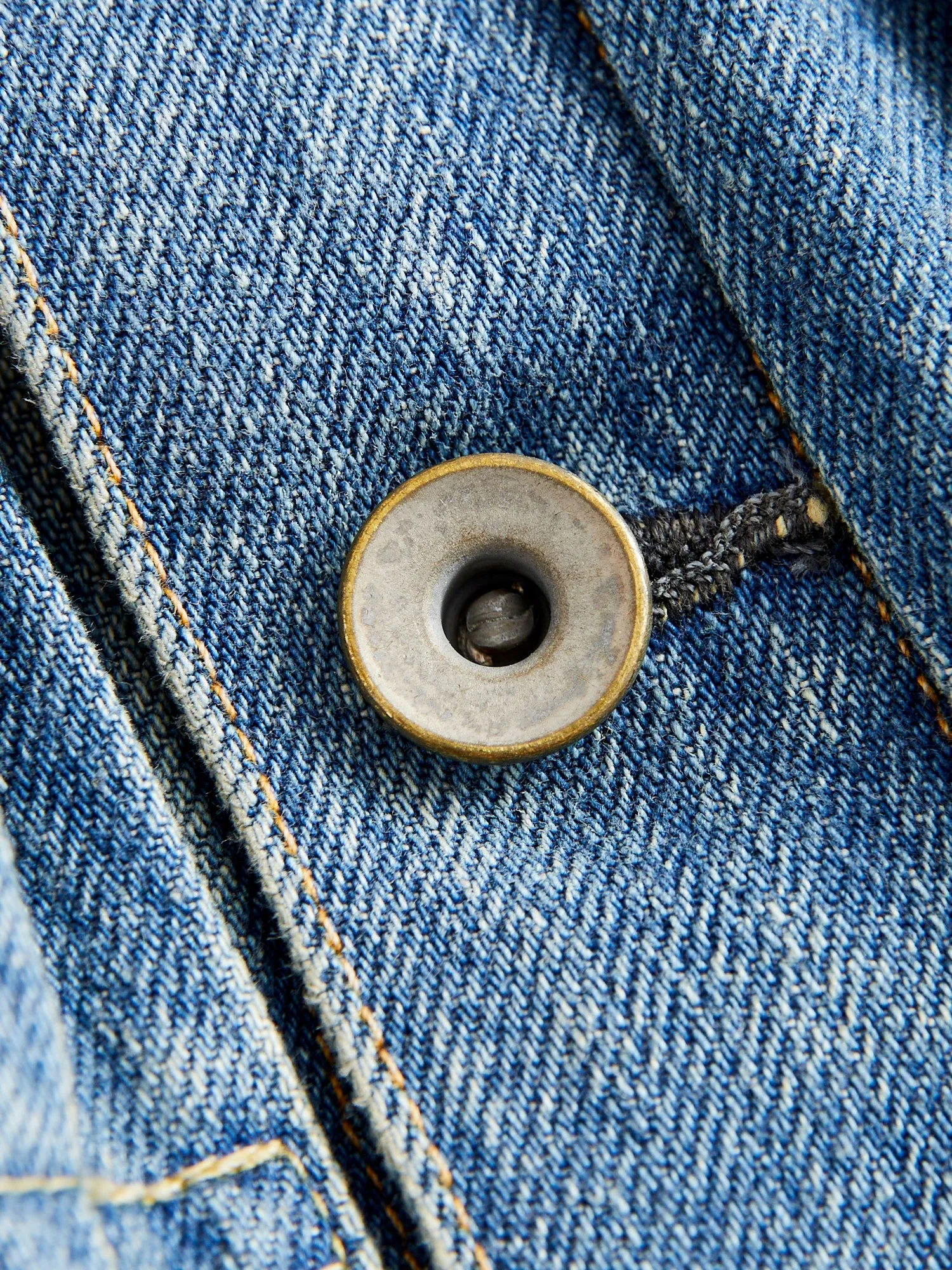 MSP-4000 Tsugihagi Selvedge Denim Jacket in Vintage Indigo