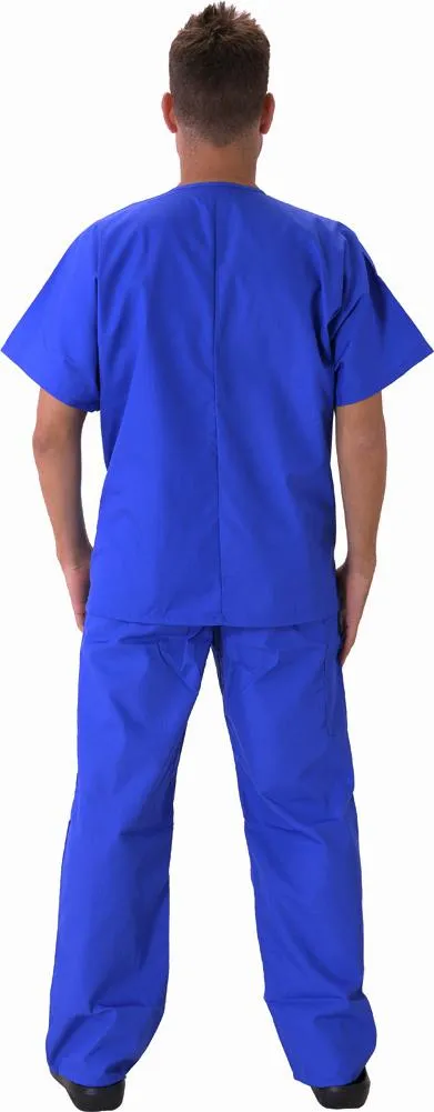 Natural Workwear Mens Authentic EDS Unisex Medical Uniform Cargo Scrub Set, 39918