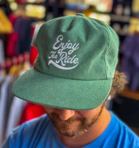 New! Enjoy The Ride Corduroy Hat