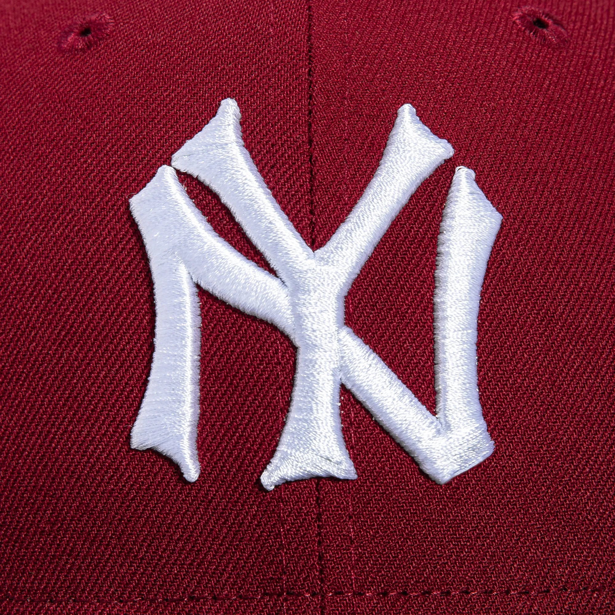 New Era 59Fifty Cord Visor New York Yankees 1941 World Series Patch Hat - Cardinal, Black