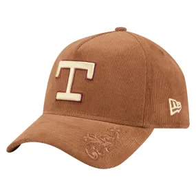 New Era AF9FORTY Texas Rangers Tan Corduroy Hat