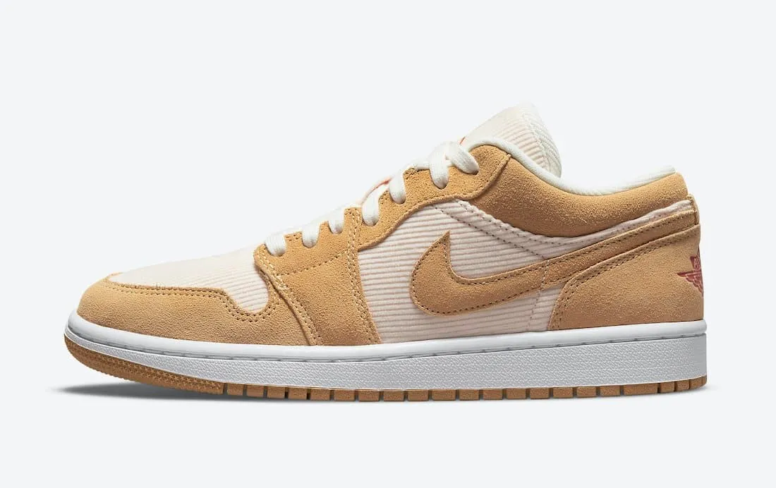 Nike Air Jordan 1 Low Suede Corduroy Women's