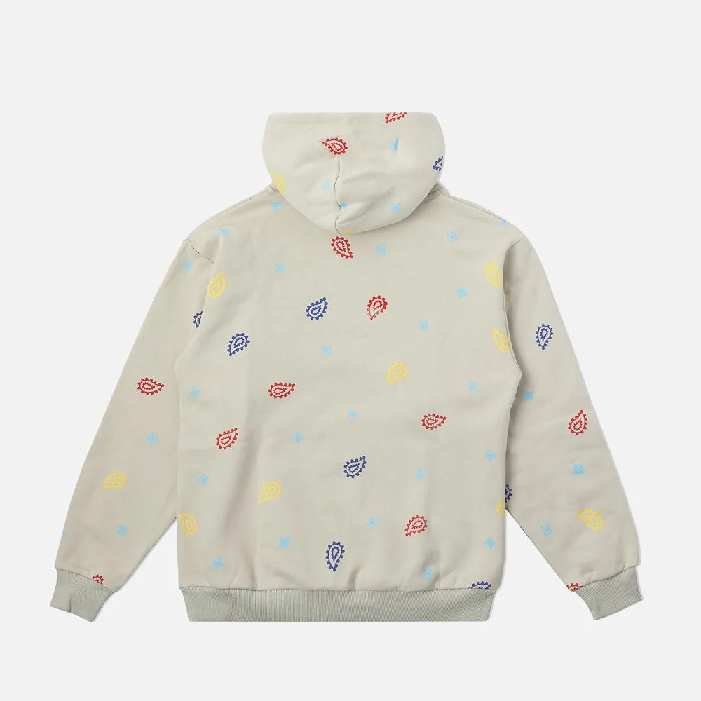 No Love Paisley Hoodie Multi