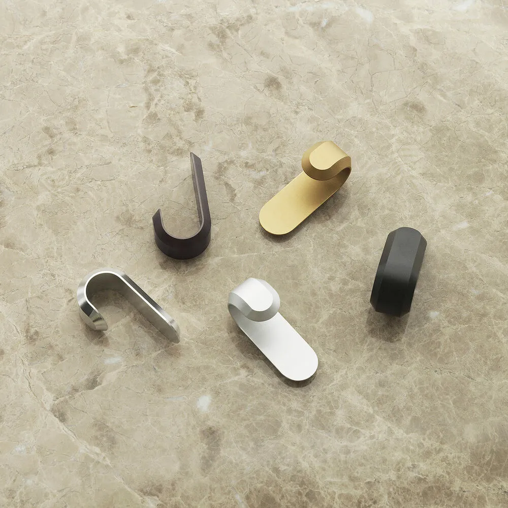 normann copenhagen | curve mini hook set | silver