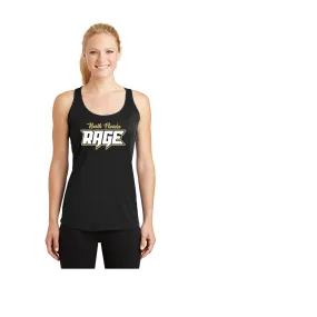 NORTH FLORIDA RAGE LADIES DRI FIT RACER BACK TANK