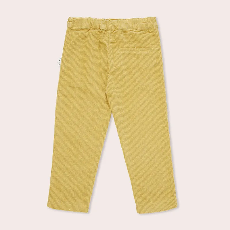 Olive And The Captain Corduroy Wide Leg Pants - Dijon