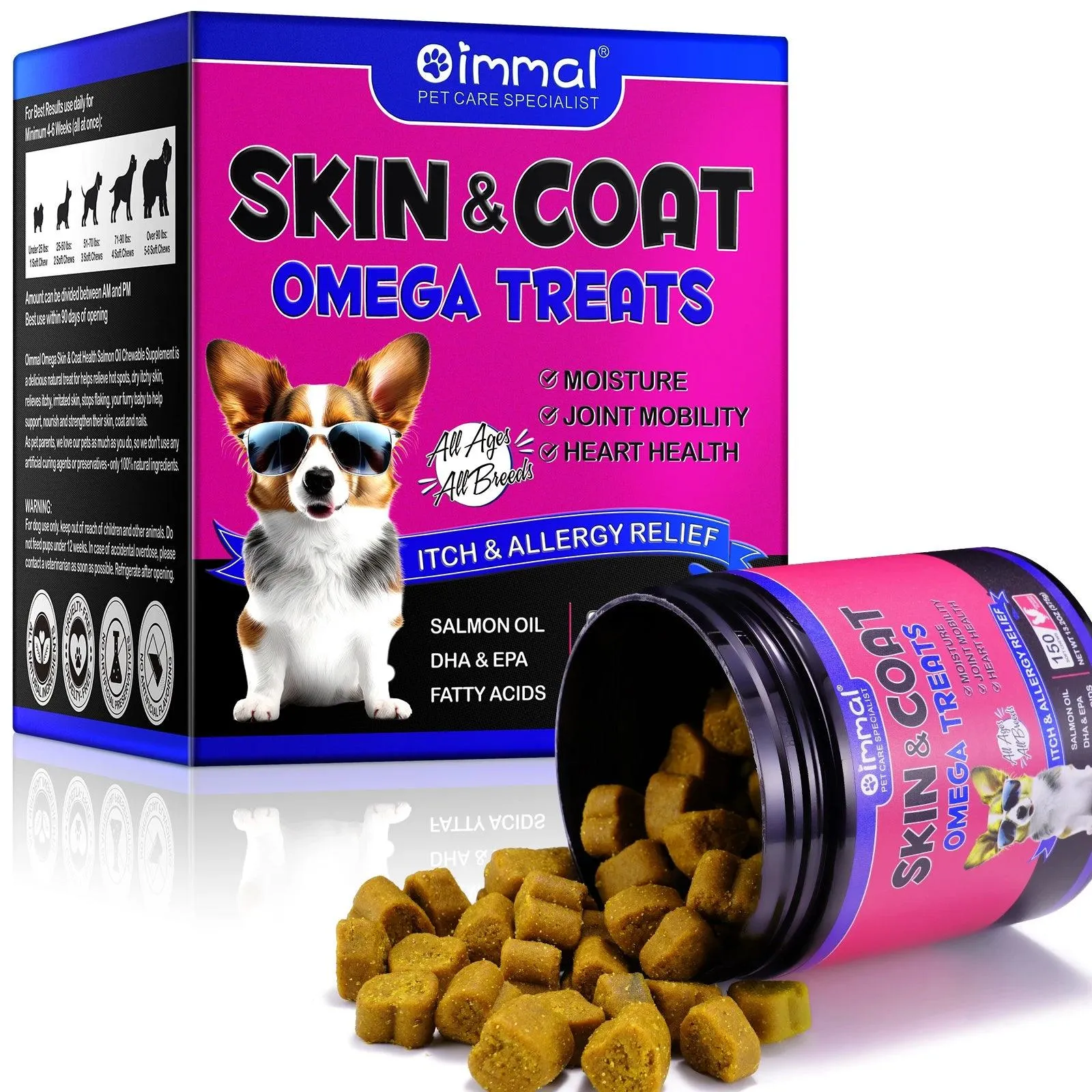 Omega-3 Fish Oil Dog Treats