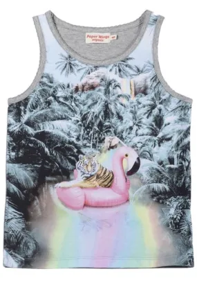 Paper Wings Rainbow River Tank Shirt