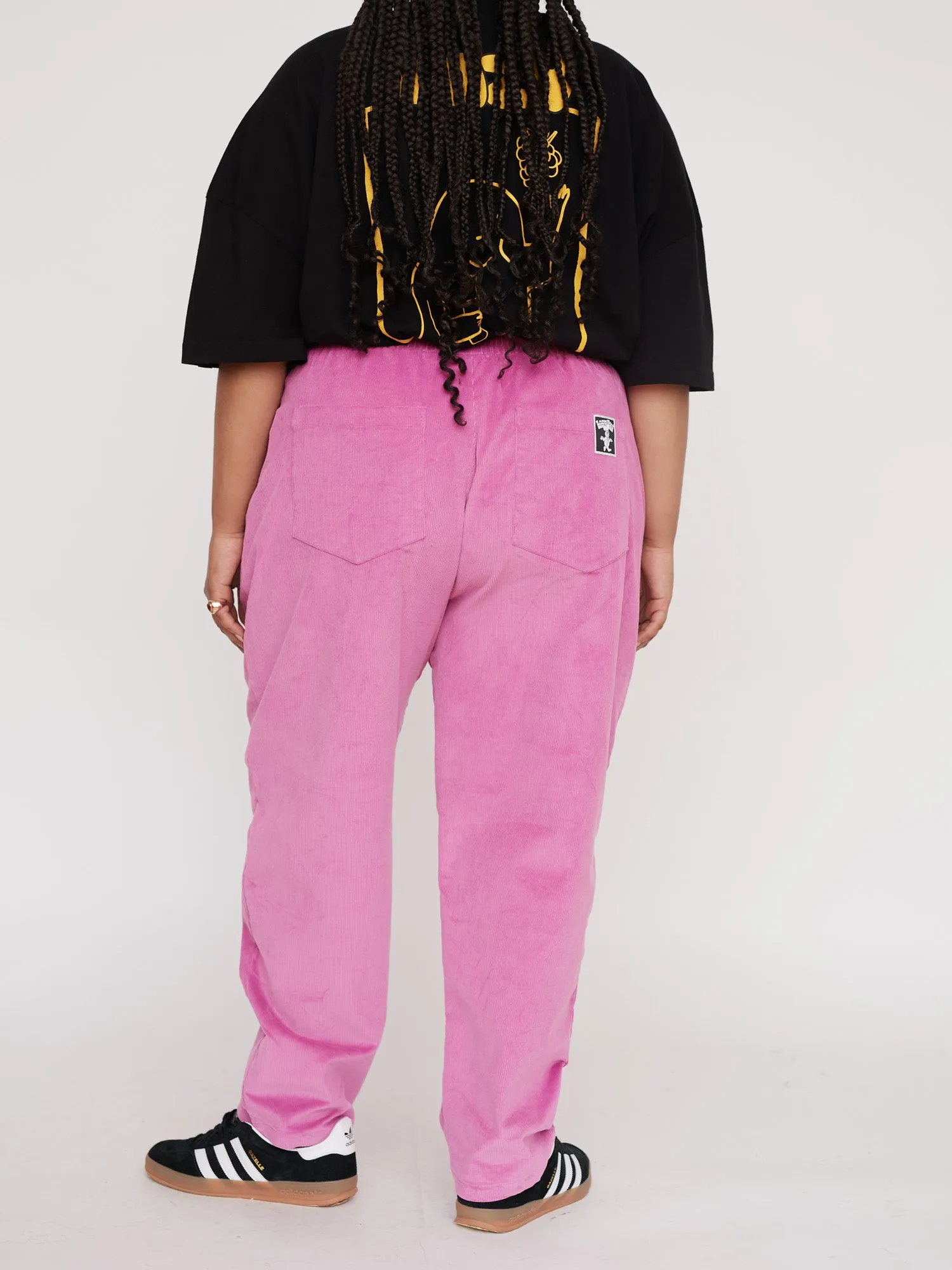 Pink Custard Cord Pants