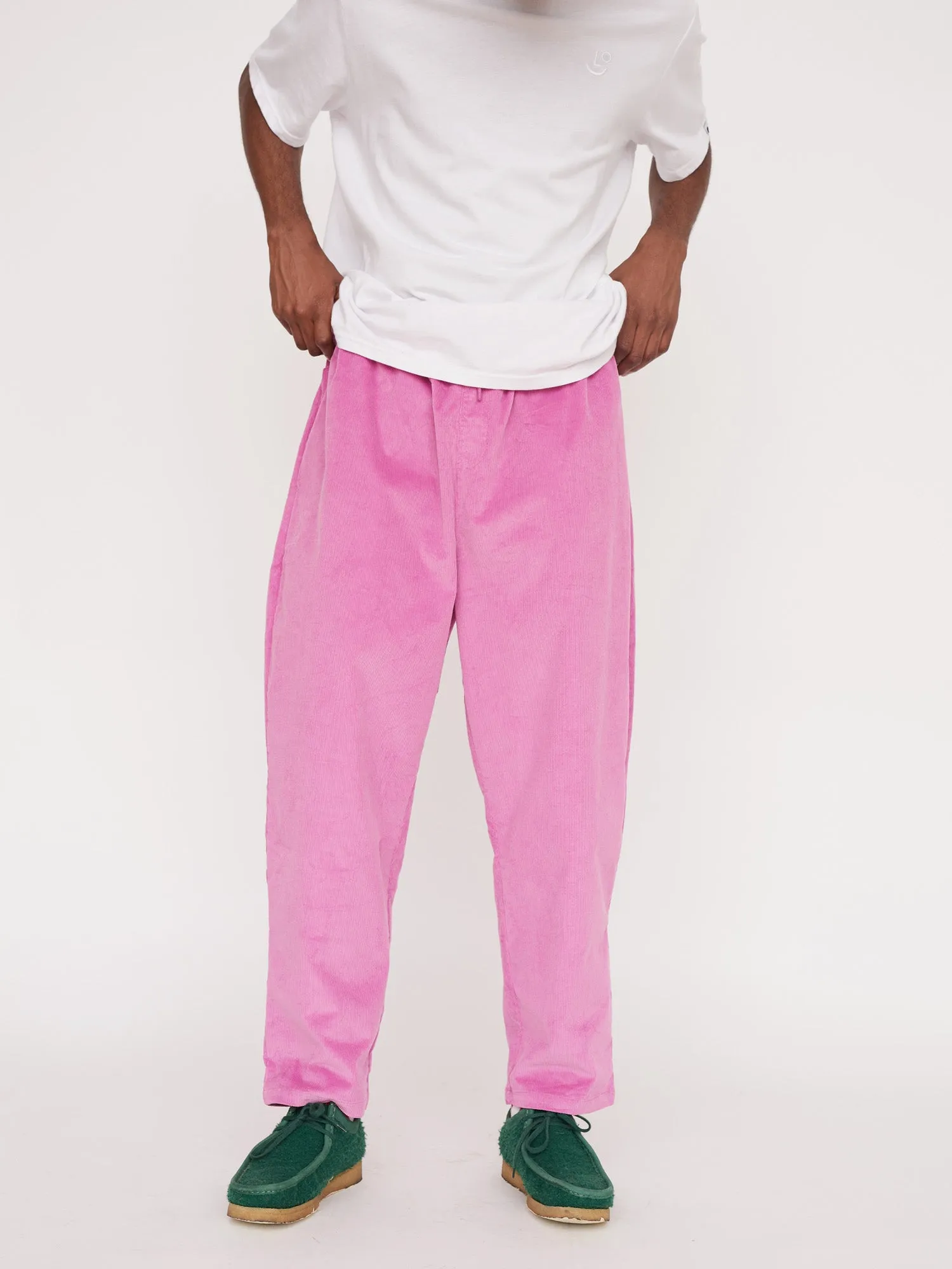 Pink Custard Cord Pants