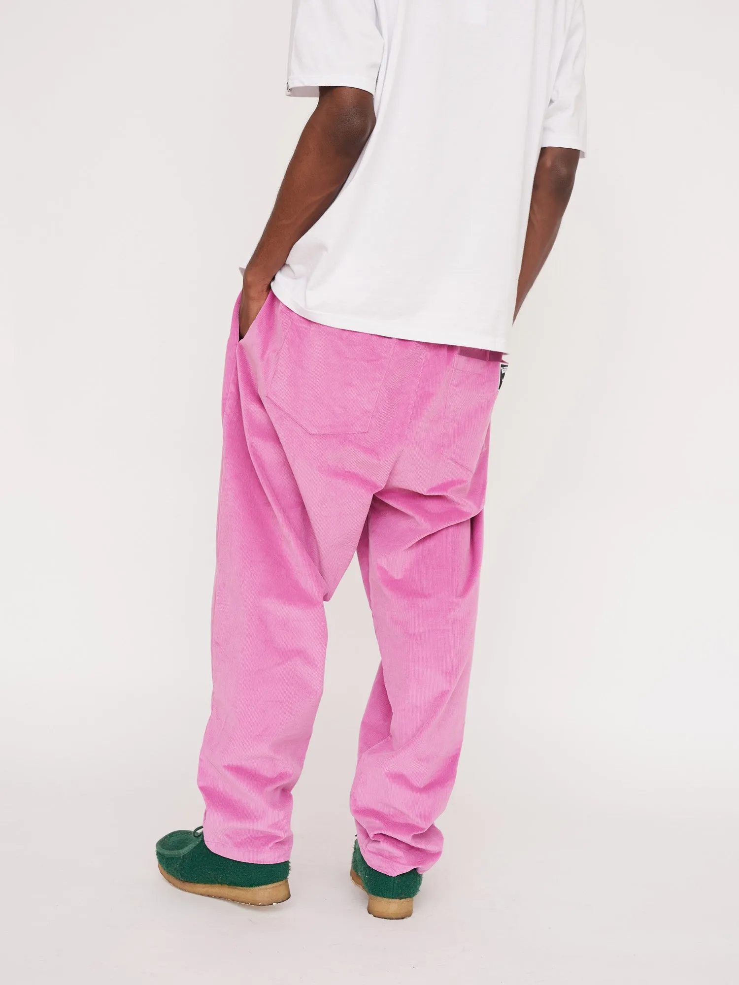 Pink Custard Cord Pants