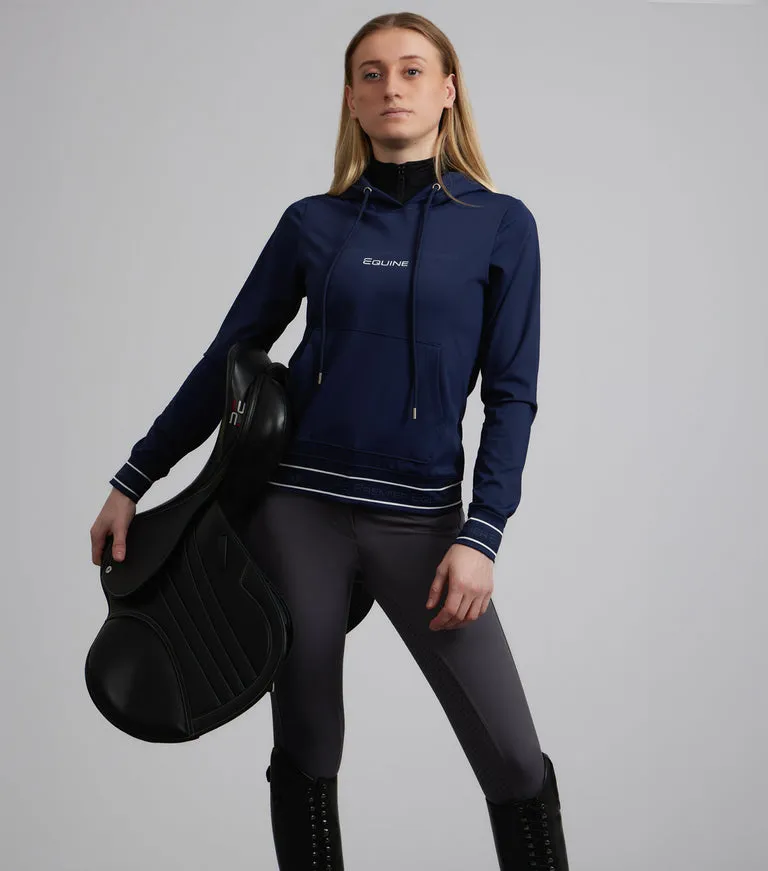 Premier Equine Cadenza Technical Riding Hoodie (San Marino Blue)