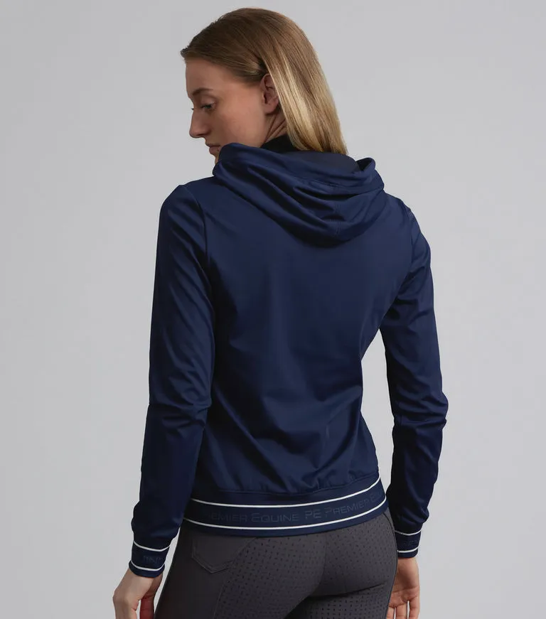 Premier Equine Cadenza Technical Riding Hoodie (San Marino Blue)