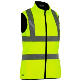 Protective Industrial Products Women's Hi-Viz Yellow Bisley® Polyester/Polyurethane/Taffeta Reversible Insulated Vest