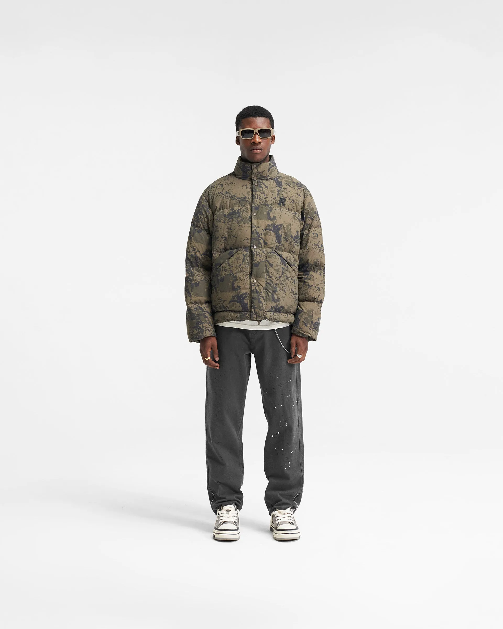 Puffer Jacket - Camo