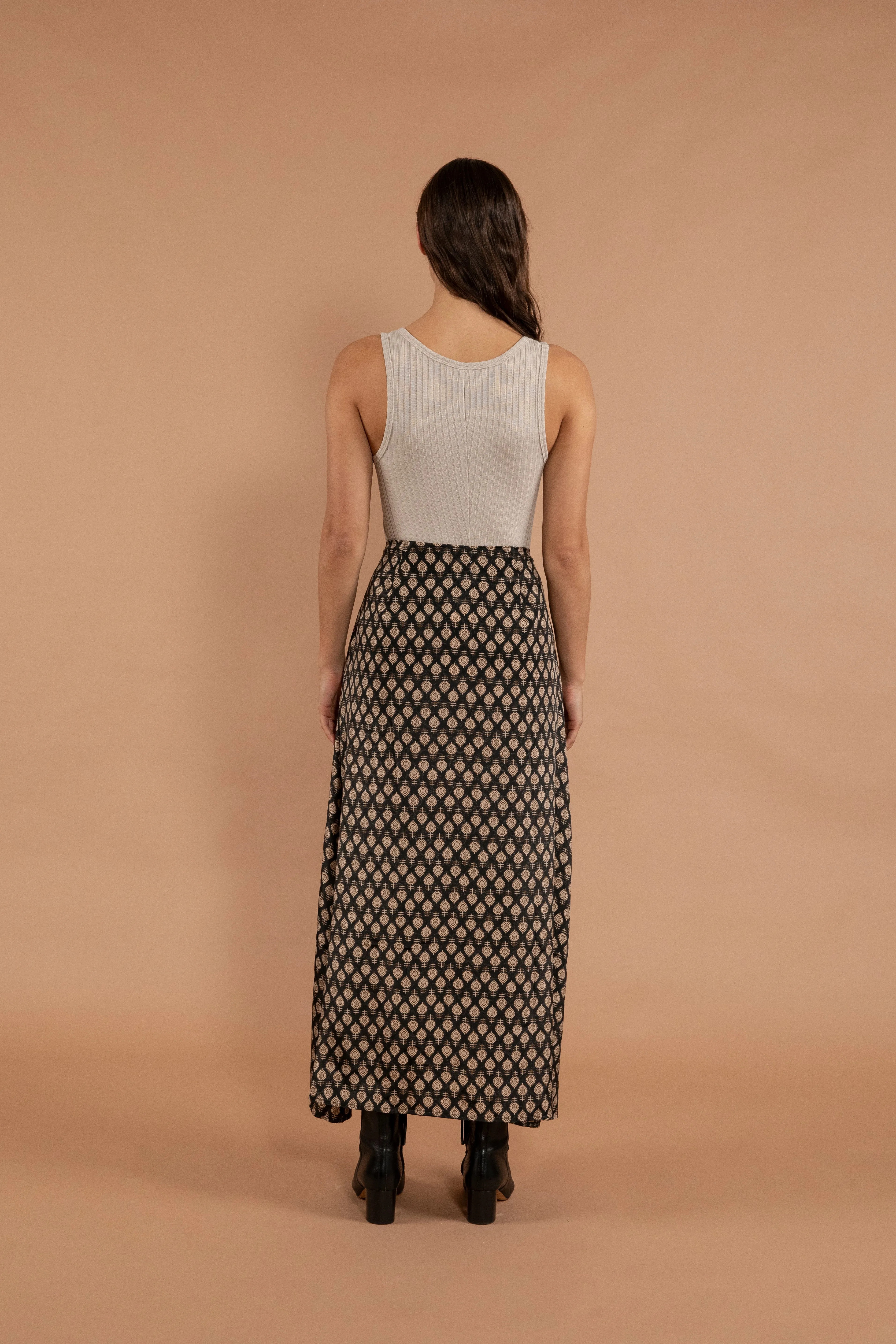 Rahi Straight Maxi Skirt