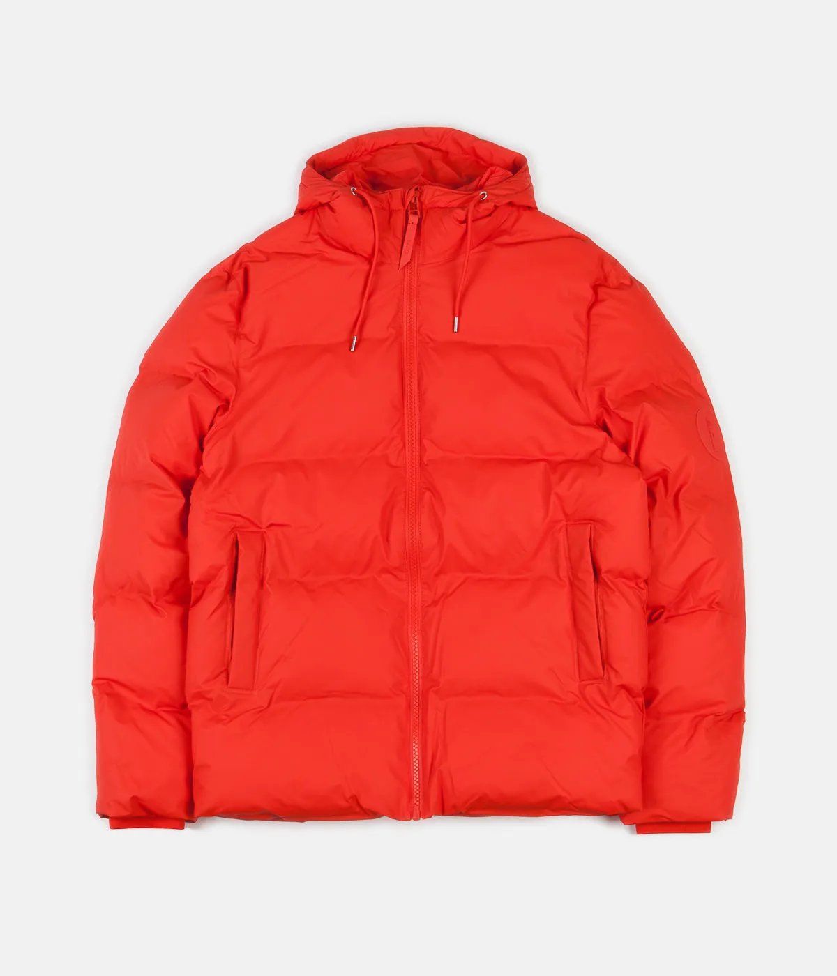 Rains Puffer Jacket  - Red