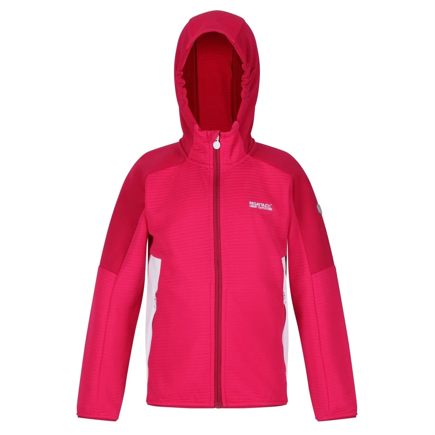 Regatta Kids Jenning II Hooded Full Zip Fleece Jacket