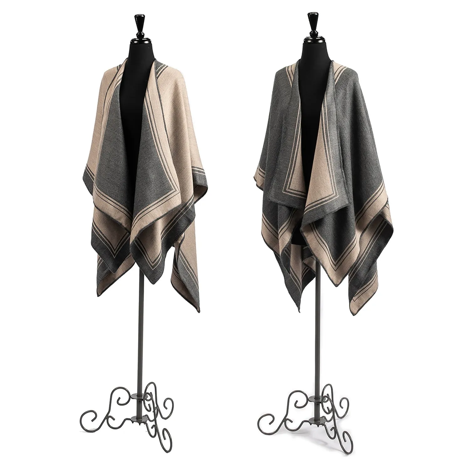 Reversible Alpaca Cape