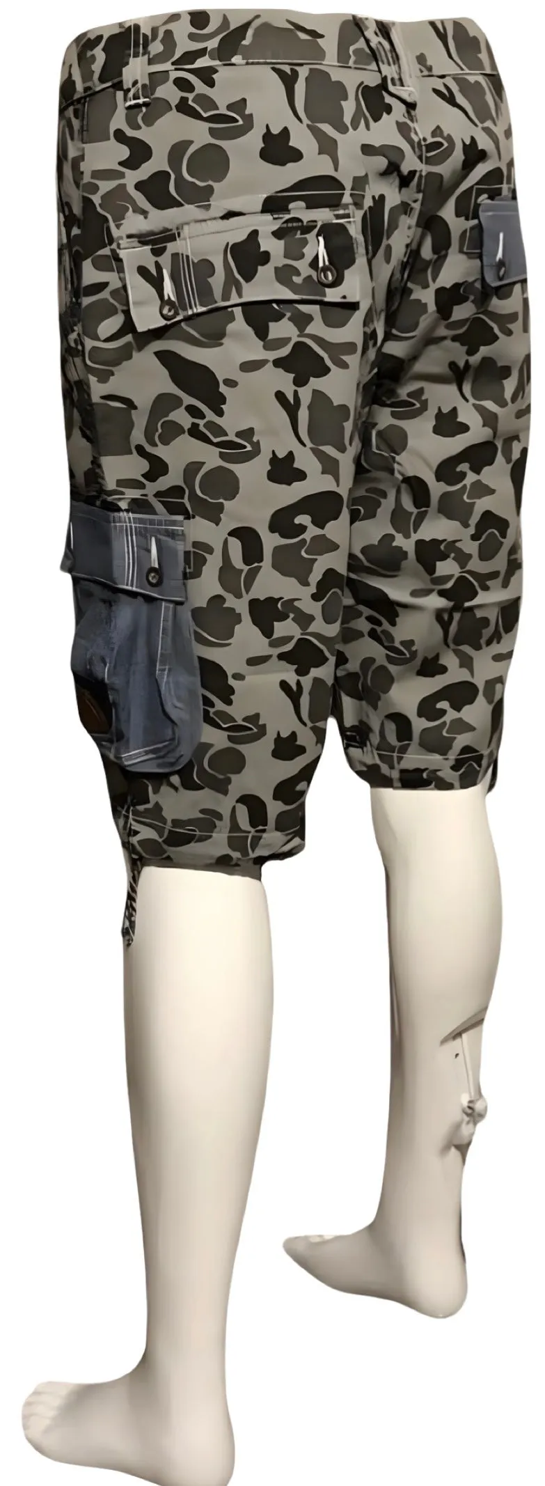 ^ROCK & REVIVAL^ CAMOUFLAGE COTTON CARGO SHORTS