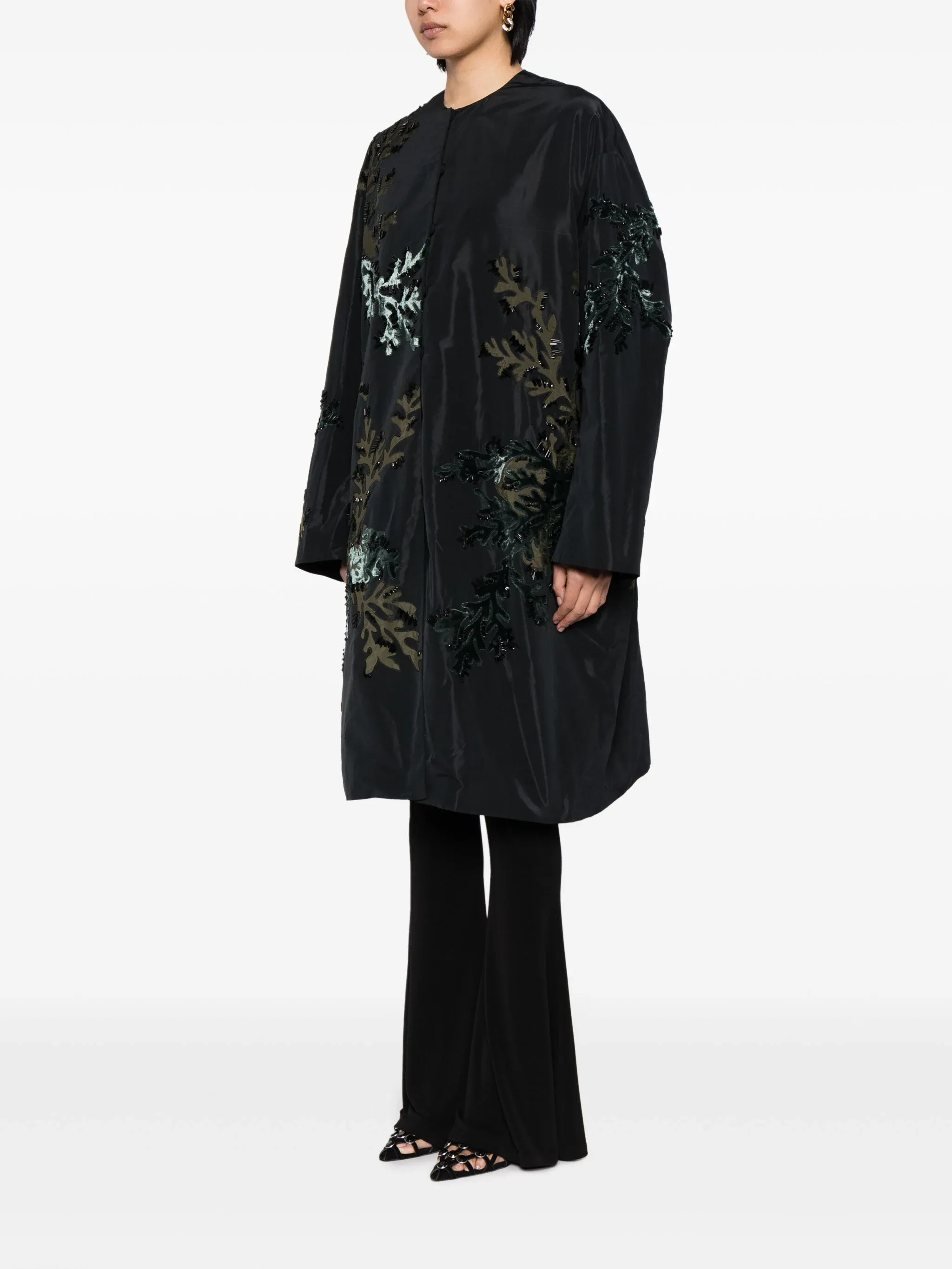 Rowen Taffeta Coat