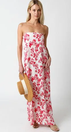 Ruby Radiance Maxi Dress