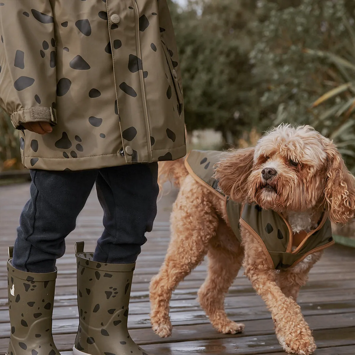 Ruff Jacket - Khaki Stones