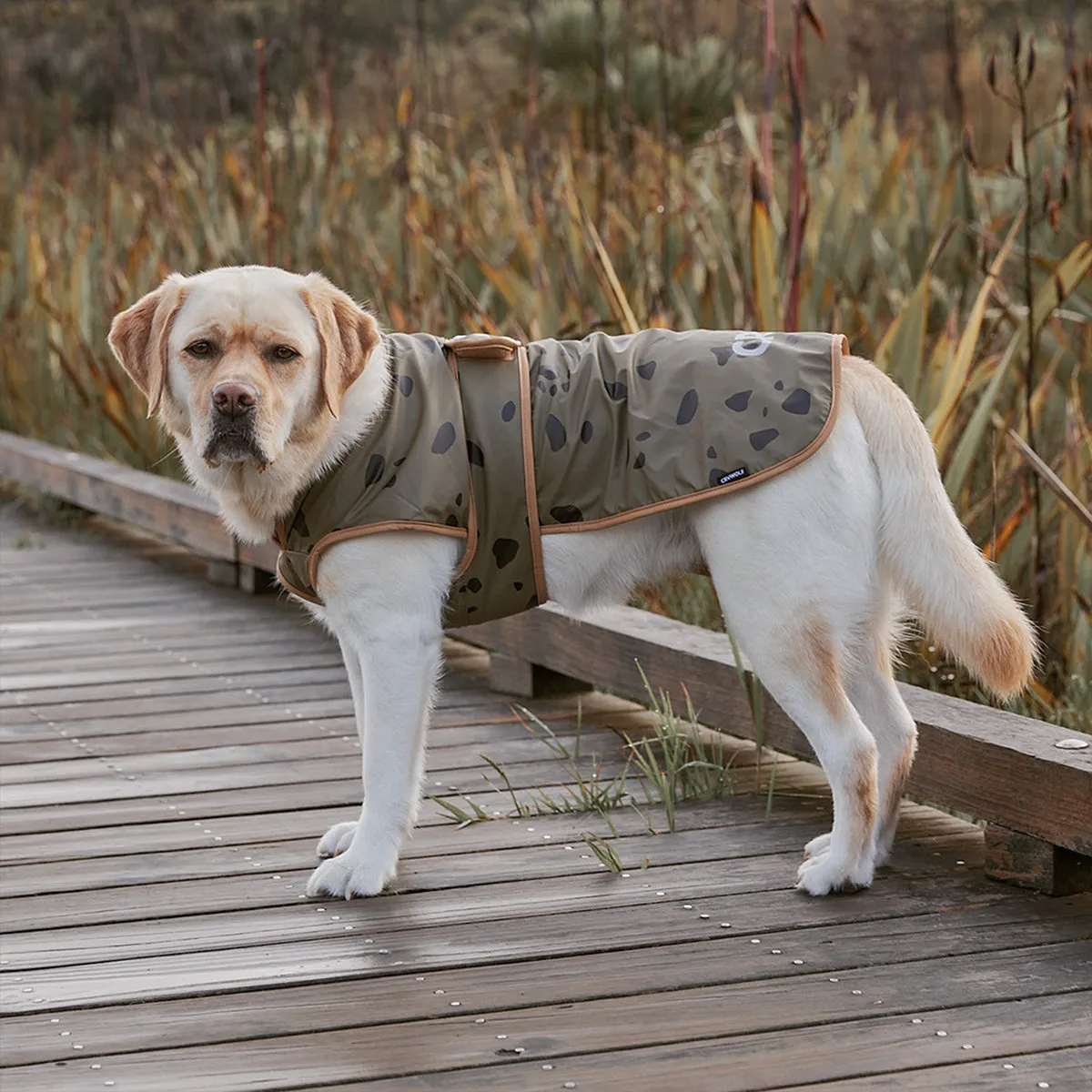 Ruff Jacket - Khaki Stones