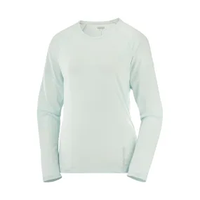 Salomon | Women's Cross Run Long Sleeve T-Shirt - Misty Blue