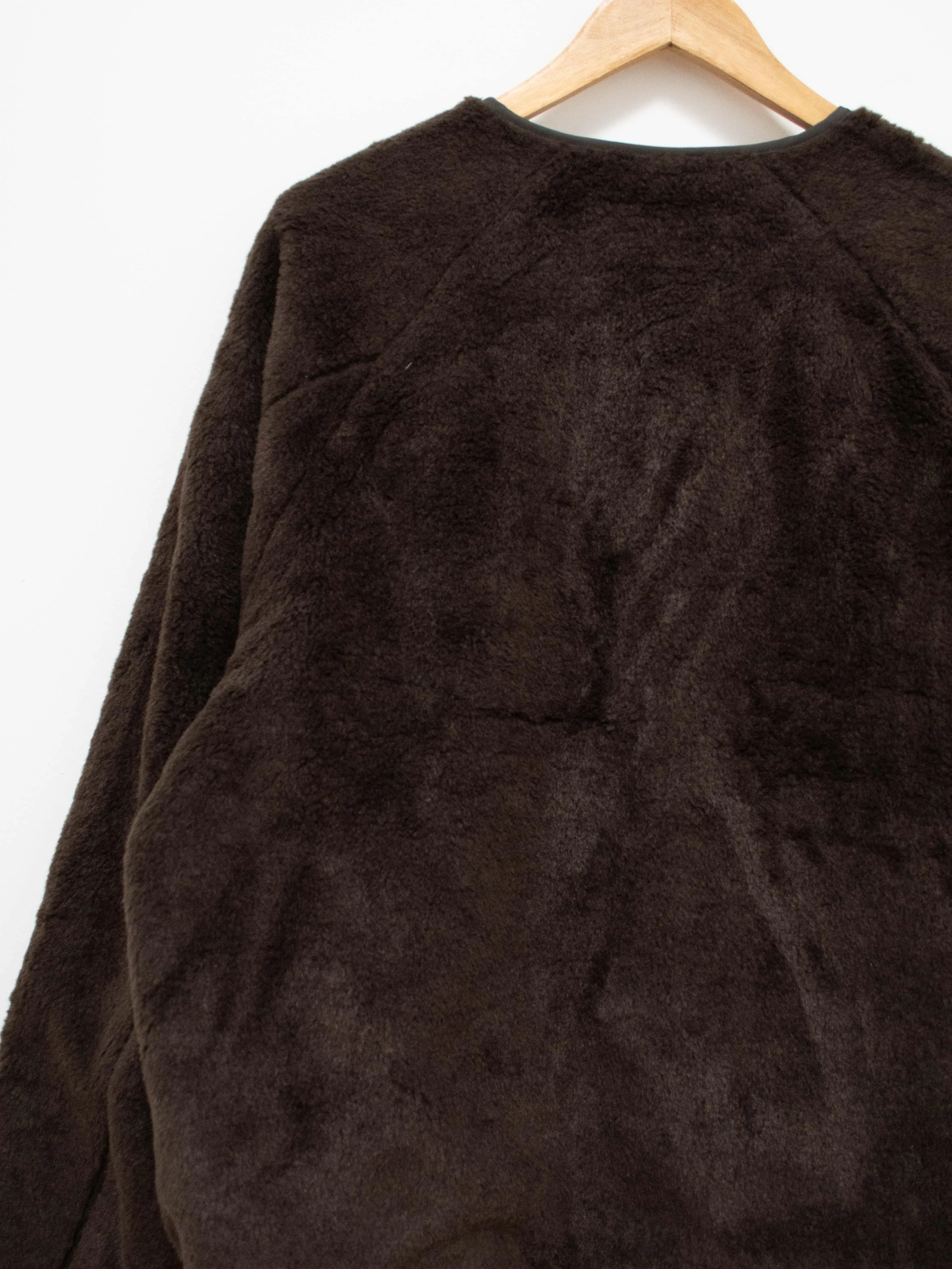 Shearing Cardigan - Brown